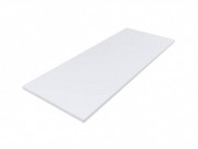 Накладка на слив для раковины Miraggio Mares 800 Miramarble литой мрамор белый глянцевый 0001937