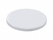 Накладка на слив для раковины Miraggio универсальная Miramarble литой мрамор белый глянцевый 0001941