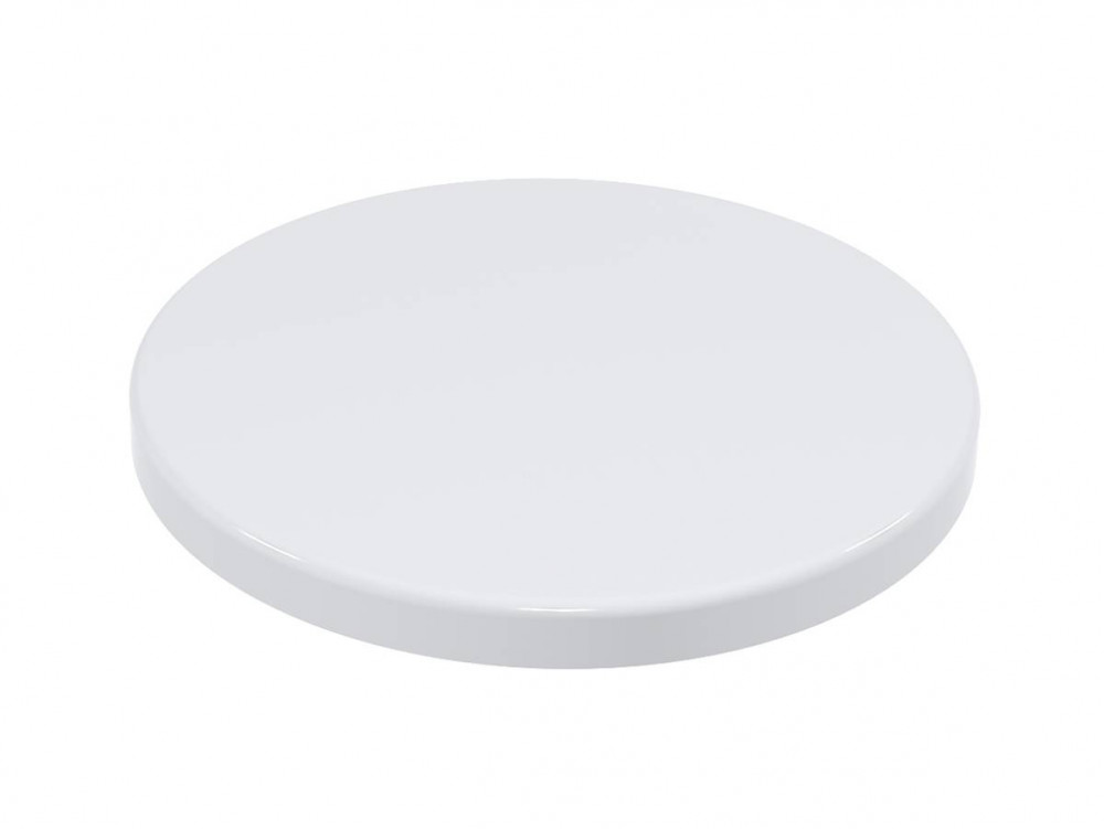 Накладка на злив для раковини Miraggio Palermo Miramarble мармур білий глянсовий 0001924