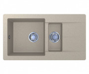 Мойка для кухни Miraggio Austin 77,2х43 см кварцевый песок Mirastone песочный 0000072