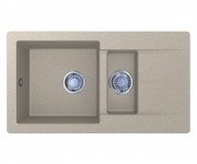 Мойка для кухни Miraggio Austin 77,2х43 см кварцевый песок Mirastone песочный 0000072