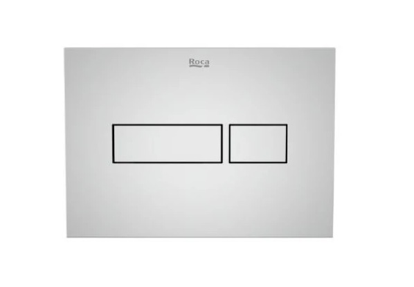 Кнопка смыва для унитаза Roca Duplo Nova PL NV1 пластик хром глянцевый A890220201