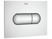 Кнопка смыва для унитаза Roca Duplo Nova PL NV2 пластик хром глянцевый A890222201