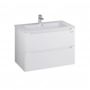 Тумба Sanwerk Vega Air 81 см с раковиной Падова МДФ белый MV0000813