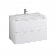 Тумба Sanwerk Vega Air 81 см с раковиной Клеа МДФ белый MV0000814