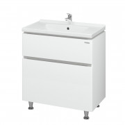 Тумба Sanwerk Amata 80 см із раковиною Idea МДФ білий MV0000895