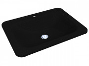 Раковина для ванної Miraggio California 61,4x45,6 см кварцовий пісок Mirastone чорний 69125663