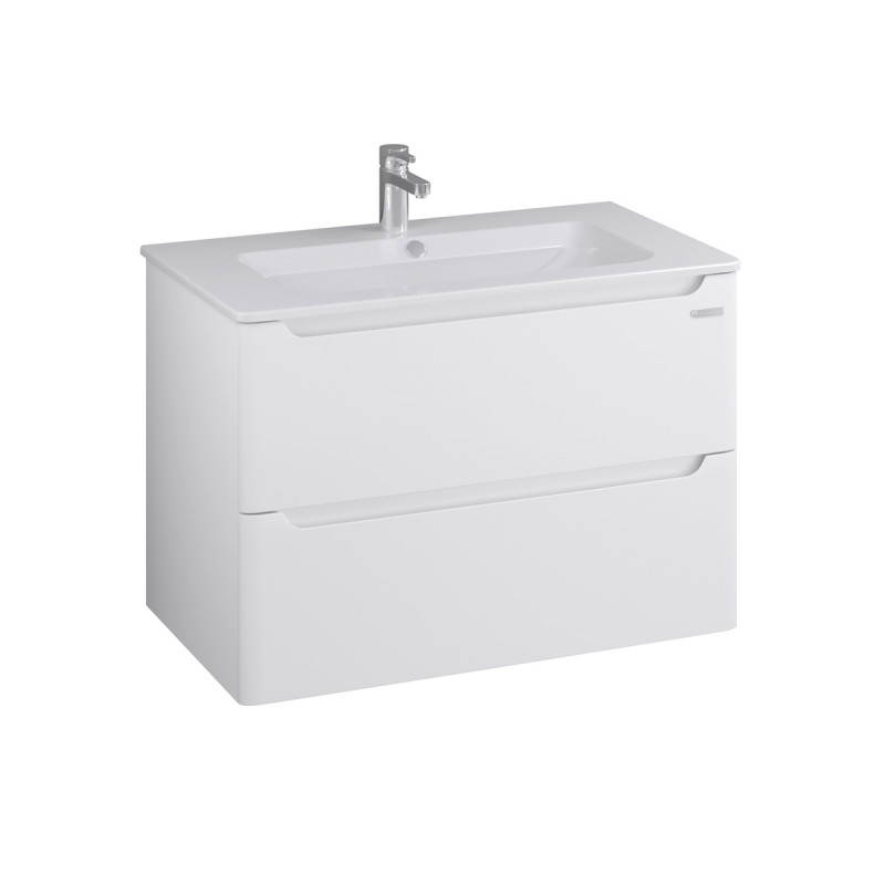 Тумба Sanwerk Vega Air 81 см с раковиной Падова МДФ белый MV0000813