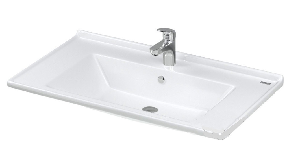 Раковина для ванной Sanwerk Меркур 80х46 см керамика белый UV0000128