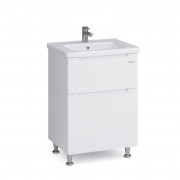 Тумба Sanwerk Era 60 см із раковиною Space Line МДФ білий MV0000851