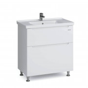 Тумба Sanwerk Era 80 см із раковиною Idea МДФ білий MV0000853