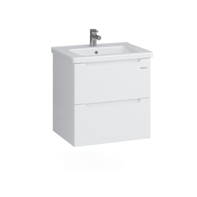 Тумба Sanwerk Era Air 60 см с раковиной Space Line МДФ белый MV0000854