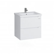 Тумба Sanwerk Era Air 60 см с раковиной Space Line МДФ белый MV0000854