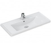 Раковина для ванної Sanwerk Kante 100 см білий кераміка UV0000139