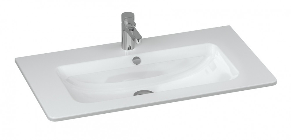 Раковина для ванної Sanwerk Емма 81х46 см кераміка білий UV0000133