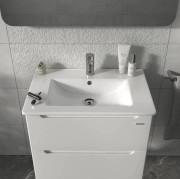 Тумба Sanwerk Era Air 70 см с раковиной Qtap МДФ белый MV0000855