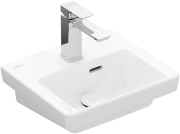 Раковина Villeroy & Boch Subway 3.0 37х30,5 см санітарна кераміка CeramicPlus альпійський білий 437037R1