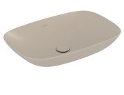 Раковина Villeroy & Boch Loop & Friends 62х42 см без перелива TitanCeram CeramicPlus миндаль 4A5001AM