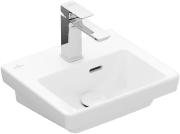 Раковина Villeroy & Boch Subway 3.0 37х30,5 см санітарна кераміка CeramicPlus альпійський білий 437037R1