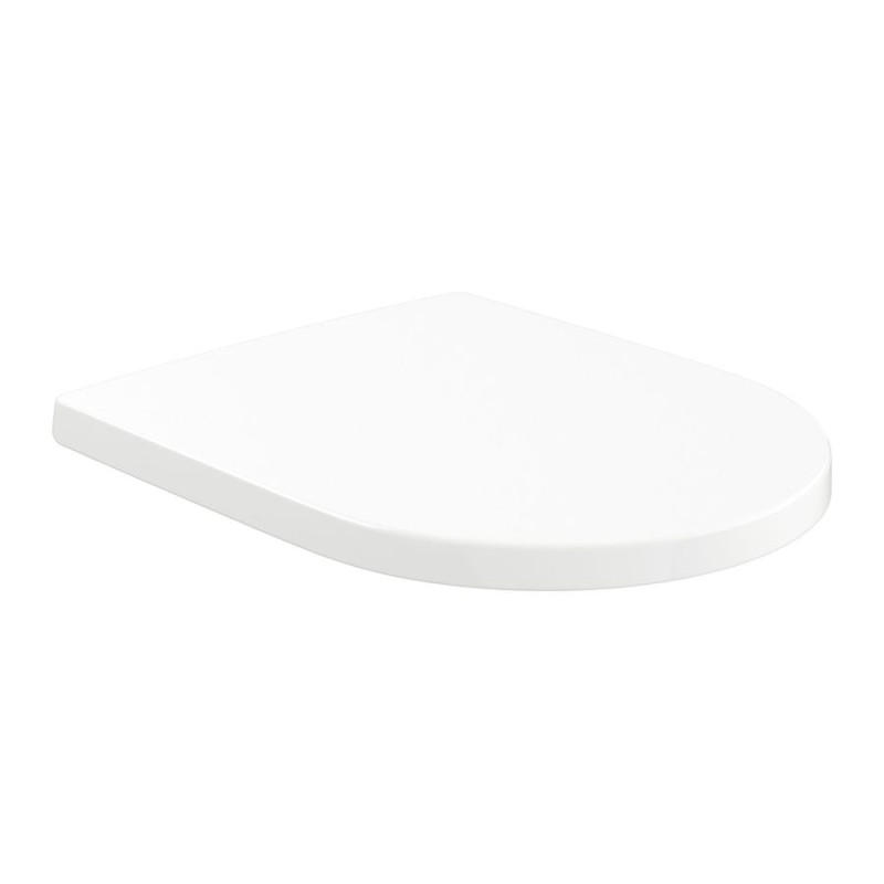 Сиденье с крышкой для унитаза Villeroy & Boch Subway 3.0 дюроспласт альпийский белый 8M42S1T1
