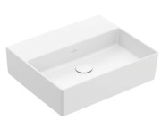 Раковина Villeroy & Boch Memento 2.0 50х42 см без переливу TitanCeram CeramicPlus кам'яний білий 4A2253RW