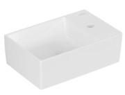 Раковина Villeroy & Boch Memento 2.0 40х26 см без перелива шлифованная TitanCeram альпийский белый 43234G01
