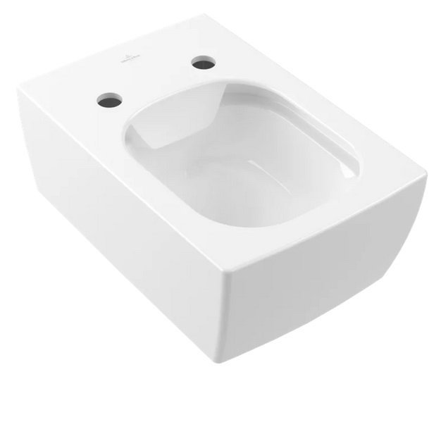 Унитаз подвесной Villeroy & Boch Memento 2.0 37,5х56 см санитарная керамика CeramicPlus альпийский белый 4633R0R1