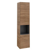 Пенал Villeroy & Boch Subway 3.0 40х36,2х171 см петлі зліва ДСП дуб канзас/ручка алюміній глянсовий C58800RH