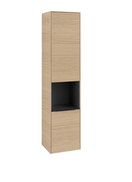 Пенал Villeroy & Boch Subway 3.0 40х36,2х171 см петли слева ДСП северный дуб/ручка вулканический черный C58801VJ