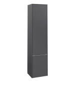 Пенал Villeroy & Boch Subway 3.0 40х36,2х171 см петлі праворуч ДСП графіт/ручка алюміній глянцевий C58700VR