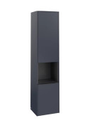 Пенал Villeroy & Boch Subway 3.0 40х36,2х171 см петлі праворуч ДСП морський синій/ручка вулканічний чорний C58901VQ