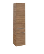 Пенал Villeroy & Boch Subway 3.0 40х36,2х171 см петлі зліва ДСП дуб канзас/ручка алюміній глянсовий C59000RH