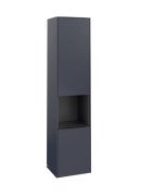 Пенал Villeroy & Boch Subway 3.0 40х36,2х171 см петли справа ДСП морской синий/ручка вулканический черный C58901VQ