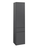 Пенал Villeroy & Boch Subway 3.0 40х36,2х171 см петлі праворуч ДСП графіт/ручка монохром C59102VR