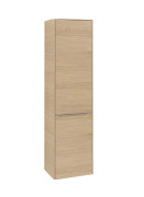 Пенал Villeroy & Boch Subway 3.0 45х36,2х171 см петли слева ДСП северный дуб/ручка алюминий глянцевый C59200VJ