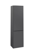 Пенал Villeroy & Boch Subway 3.0 45х36,2х171 см петлі ліворуч ДСП графіт/ручка вулканічний чорний C59201VR