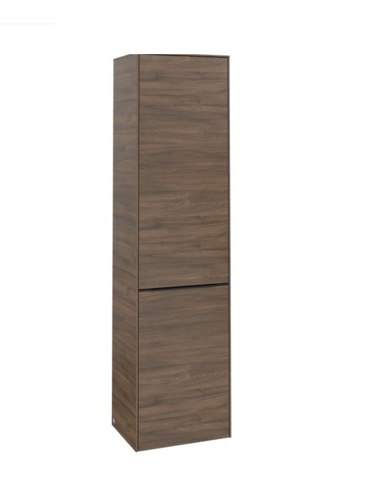 Пенал Villeroy & Boch Subway 3.0 45х36,2х171 см петли справа ДСП дуб аризона/ручка вулканический черный C59301VH