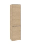 Пенал Villeroy & Boch Subway 3.0 45х36,2х171 см петли справа ДСП северный дуб/ручка алюминий глянцевый C59300VJ