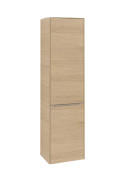 Пенал Villeroy & Boch Subway 3.0 45х36,2х171 см петлі праворуч ДСП північний дуб/ручка алюміній глянцевий C59300VJ