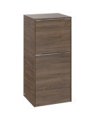 Шкафчик для ванной Villeroy & Boch Subway 3.0 40х36,2 см петли справа ДСП дуб аризона/ручка алюминий глянцевый C59500VH