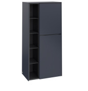 Полупенал Villeroy & Boch Subway 3.0 57,4х36,2х120 см петли справа ДСП морской синий/ручка монохром C59902VQ