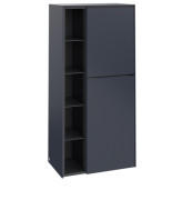 Напівпенал Villeroy & Boch Subway 3.0 57,4х36,2х120 см петлі праворуч ДСП морський синій/ручка монохром C59902VQ