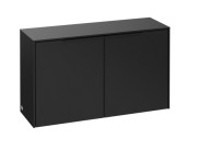 Шкафчик для ванной Villeroy & Boch Subway 3.0 72,8х25,6 см ДСП вулканический черный/ручка вулканический черный C60001VL