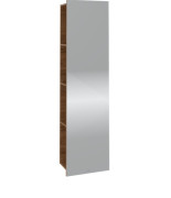 Зеркало для ванной Villeroy & Boch Subway 3.0 45х170 см с полками слева ДСП дуб канзас C59600RH