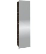 Зеркало для ванной Villeroy & Boch Subway 3.0 45х170 см с полками слева ДСП каменный дуб C59600RK