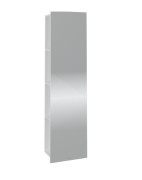 Зеркало для ванной Villeroy & Boch Subway 3.0 45х170 см с полками слева ДСП чисто белый C59600VF