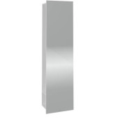 Зеркало для ванной Villeroy & Boch Subway 3.0 45х170 см с полками справа ДСП чисто белый C59700VF