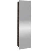 Зеркало для ванной Villeroy & Boch Subway 3.0 45х170 см с полками слева ДСП каменный дуб C59600RK