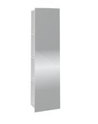 Зеркало для ванной Villeroy & Boch Subway 3.0 45х170 см с полками слева ДСП чисто белый C59600VF