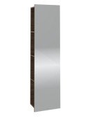 Зеркало для ванной Villeroy & Boch Subway 3.0 45х170 см с полками слева ДСП дуб аризона C59600VH